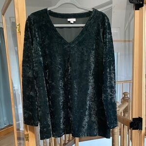 J.Jill velvety tunic EUC Large